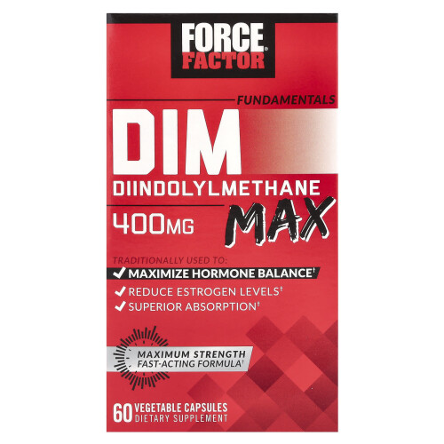 Force Factor, Fundament, DIM Max, 60 vegetabiliska kapslar
