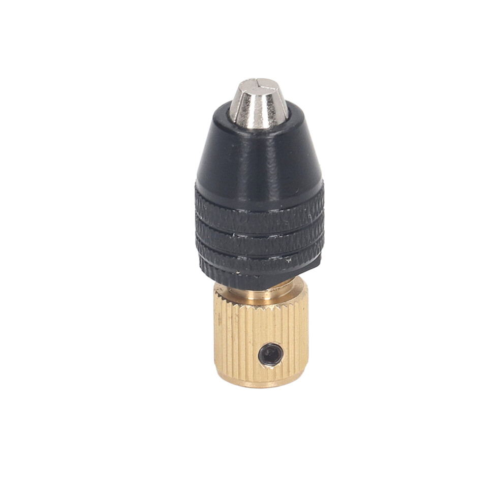 3 Jaw Drill Chuck Set 0.3-3.4Mm Self Tightening With Extension Rod 7891389481121