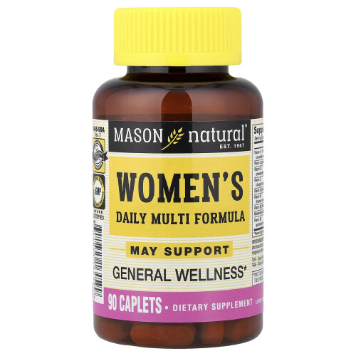 Mason Natural, Vrouwen's Dagelijkse Multi Formule, 90 Caplets