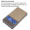 Small Digital Coffee Scale 1000g/0.1g with Timer & Tare Function 4
