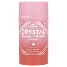 CRYSTAL, Magnesium Verrijkte Deodorant, Coconut + Vanilla, 2,5 oz (70 g)