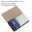 Small Digital Coffee Scale 1000g/0.1g with Timer & Tare Function 3