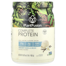 PlantFusion, Volledige Eiwit, Cremige Vanille Bessen, 1 lb (450 g)