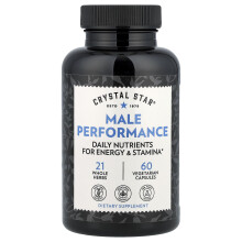 Crystal Star, Mandlig ydelse, 60 Vegetariske kapsler