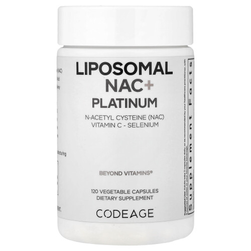 Codeage Liposomisk NAC+ Platina, 120 Vegetariske Kapsler