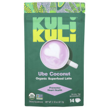 Kuli Kuli, Organiczna Superfood Latte, Ube Coconut, 3,10 oz (87,7 g)