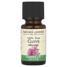 Nature's Answer, 100% Organiczny Olej Eterowy, Cynamon, 0,5 fl oz (15 ml)