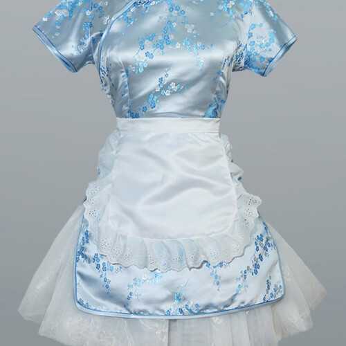 Rüschenschürze, weiß, M Aid Cosplay 2