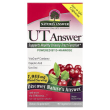 Nature's Answer, Risposta UT, 1,955 mg, 90 Capsule Vegetariane (651.66 mg per Capsule)
