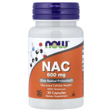 NOW Foods, NAC Con Selenio, 30 Capsule