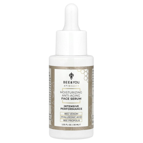 Bee & You, Moisturizing Anti-Aging Πρόσωπο Σερουμ, 1.01 fl oz (30 ml)