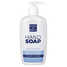 Kiss My Face, Handzeep, Geurloos, 9 fl oz (266 ml)