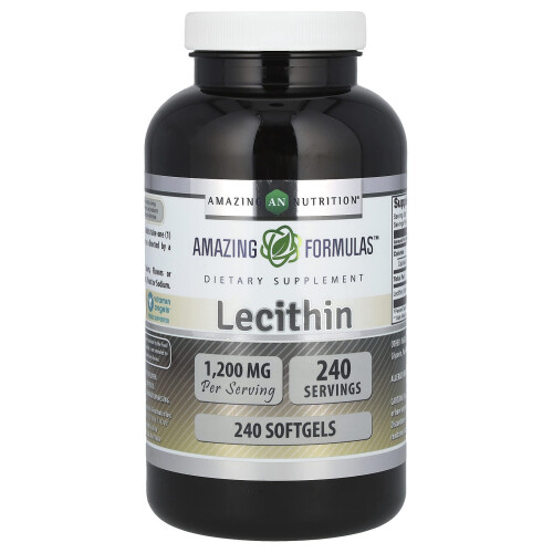 Amazing Nutrition, Lecytyna, 1 200 mg, 240 Tabletek