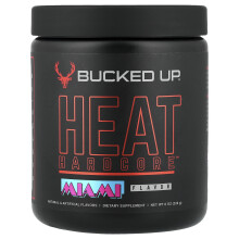 Bucked Up, Heat Hardcore, Miami, Strawberry, Mango, Ananas, 8 oz (228 g)