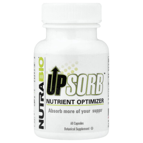 NutraBio, UpSorb, 60 Kapseln