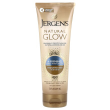 Jergens, Natuurlijk Glow, Versterkende Dagelijkse Vochtinrichter, Medium tot Diepe Huidtonen, 7,5 fl oz (221 ml)