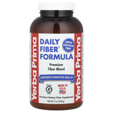 Yerba Prima, Daily Fiber Formula, 12 oz (340 g)