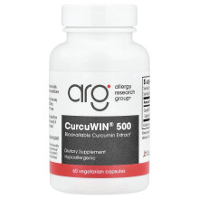 Allergy Research Group, CurcuWINÆ 500, 60 Vegetariánske kapsuly