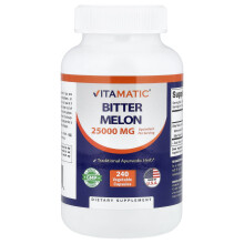 Vitamatic, Bitter Melon, 240 pflanzliche Kapseln (500 mg pro Kapsel)