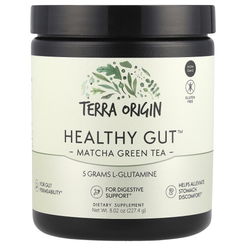 Terra Origin, Υγιής Εντέρου, Matcha Πράσινο Τσάι, 8.02 oz (227.4 g)