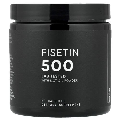 Toniiq, Fisetina 500, 60 Cápsulas