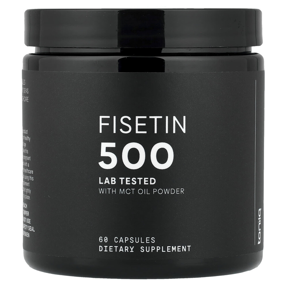 Toniiq , Fisetin 500, 60 Capsules