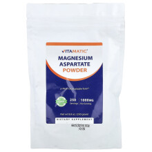 Vitamatic, Magnesium Aspartat Pulver, 8,8 oz (250 g)
