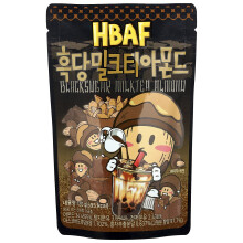 HBAF, Milktea Almond Nerozucchero, 120 g