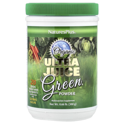 NaturesPlus, Οργανική Υπέρυθρη Πόλυνση Πράσινη Πώληση, 0.66 lb (300 g)
