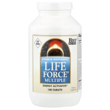 Source Naturals, Forță de Viață Multiple, Fără Fier, 180 Tablete