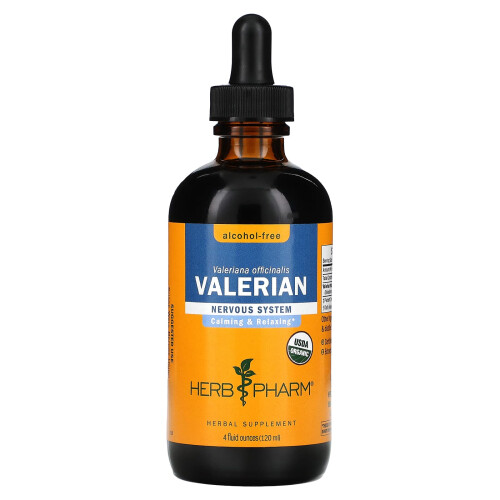 Herb Pharm, Valerian, Αλκοολικής, 4 fl oz (120 ml)