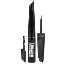 Revlon, Colorstay, Semi-Permanent Brow Ink, 355 Dark Brown Ink, 0,09 fl oz (2,8 ml)
