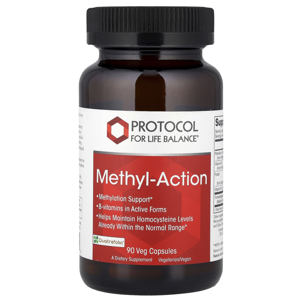 Protocol For Life Balance , Methyl-Action, 90 Veg Capsules