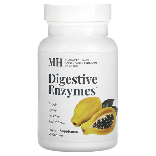 Michael's Naturopathic, Enzimas Digestivas, 90 Comprimidos