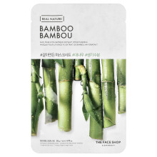 The Face Shop, Real Nature, Beauty Face Mask, Bambu, 1 Sheet, 0,7 oz (20 g)