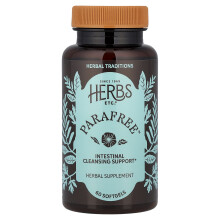 Herbs Etc., ParaFree, 60 Softgels