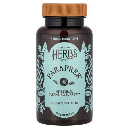 Herbs Etc., ParaFree, 60 Softgels