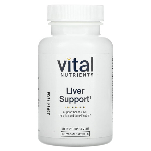 Vital Nutrients Vital Nutrients, Υποστήριξη Ήπατος, 60 Βέγκαν Φύλλα