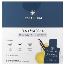 Cymbiotika, Ír Tengeri Moszat, Narancs-Vanília, 26 Folyékony Pack, 0,5 fl oz (15 ml) Mindegyik