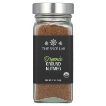 The Spice Lab, Ekologisk mald muskotnöt, 2 oz (56 g)