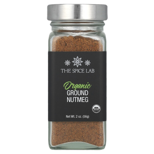 The Spice Lab, Οργανική Ground Nutmeg, 2 oz (56 g)