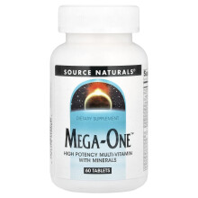 Source Naturals, Mega-One, 60 Tabletek