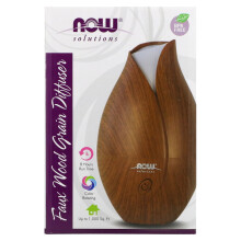 NOW Foods, Solutions, Ultrasonische Faux Houtkorrel Diffusor, 1 Stuk