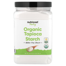 Nutricost, Pantry, Biologische Tapioca Starch, 39.3 oz (1,100 g)