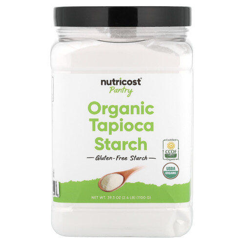 Nutricost, Pantry, Οργανική Στάχτη Ταπιοκάς, 39.3 oz (1,100 g)