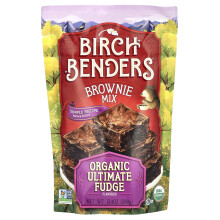 Birch Benders, Ruskea Muffin Seos, Orgaaninen Ultimate Fudge, 13,4 oz (380 g)