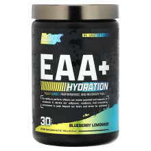 Nutrex Research, Hidratación EAA+, Limonada de Fresa, 13.76 oz (390 g)