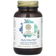 Pure Synergy, Multi-Vita-Min, 60 Tabletek