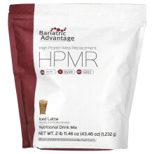 Bariatric Advantage, HPMR, Încărcătură de Proteină de Înlocuire, Iced Latte, 2 lb 11,46 oz (1,232 g)