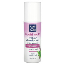 Kiss My Face, Liquid Rock Roll-On Deodorant, Patchouli, 3 fl oz (88 ml)